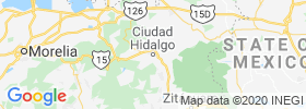 Ciudad Hidalgo map